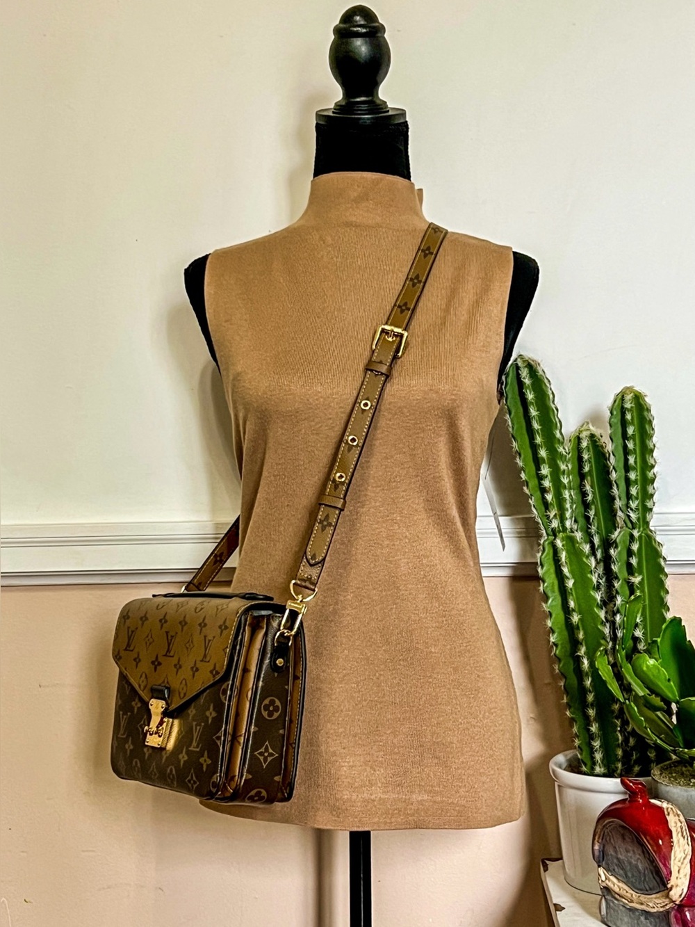 Sleeveless Turtleneck Sweater